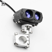Faisceau de tache IP68 1000M 12V 24V 40W Mini lumière de conduite laser 3 pouces pour moto