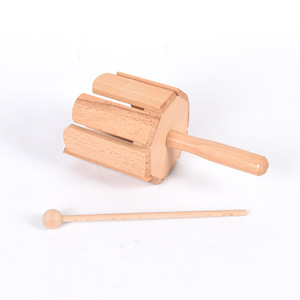 Wholesale Orff Instruments Multi Tone Tube 8 Tone Sound Tube Wooden Percussion Instrument <b>Music</b> Teaching Aids - Product Image 2
