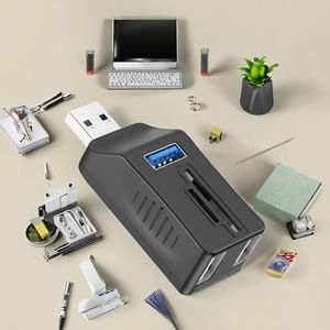 Piccolo nuovo prodotto portatile 5-in-1 <span class=keywords><strong>USB</strong></span> 2.0 + USB3.0 COMBO per Laptop con interfaccia di trasferimento dati della scheda di memoria SD/<span class=keywords><strong>MMC</strong></span>/TF - Product Image 3