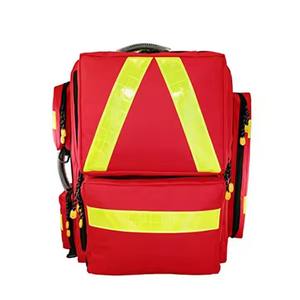 Mochila de emergencia médica multifuncional duradera Botiquín de primeros auxilios elegante con respaldo reforzado Bolsas médicas de estilo moderno - Product Image 1