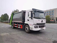 Camion Compacteur de Déchets 4x2 Direct Usine 14m³ – Camion de Collecte des Déchets Compacté pour l'Assainissement