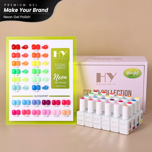 <span class=keywords><strong>Vernis</strong></span> Gel Néon Sans HEMA/TPO 18ml 24 Couleurs Séchage UV/LED Brillance Intense Semi-<span class=keywords><strong>Permanent</strong></span> Soak-Off DIY Végan Écologique - Product Image 6