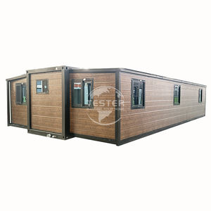 บ้านสำเร็จรูปอเนกประสงค์แบบขยายได้ โครงสร้างเหล็ก Q235 แข็งแรง สำหรับใช้เป็นบ้านพักตากอากาศ หรือสำนักงานในสวนหลังบ้าน - Product Image 3