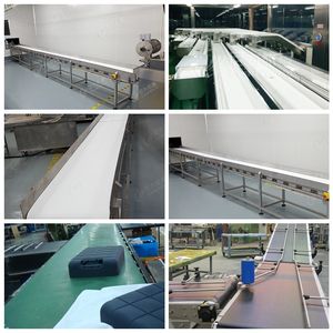 Çekirdek motor bileşenleri ile dondurulmuş gıda için yeni çelik ve paslanmaz çelik modüler konveyör zinciri kemer - Product Image 4