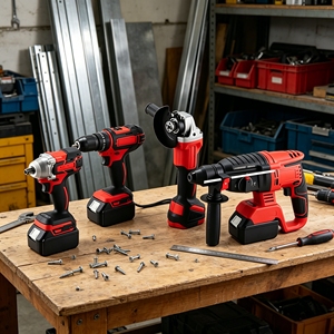 Juego de Destornilladores Eléctricos Inalámbricos Recargables Multifuncionales de Buena Calidad L&P, Herramienta Portátil de Gran Torque - Product Image 4