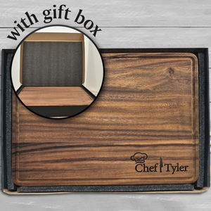 Tabla de Charcutería Personalizada con Grabado, de Bambú, Nogal, Cerezo o Arce, para Cortar y Picar, Ideal para Regalo de Boda o Barbacoa - Product Image 6