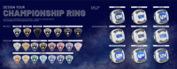 Bagues de championnat personnalisées en alliage pour basketball, football, baseball, softball, hockey, avec pierres précieuses, plaquées argent/or, pour équipes sportives et adolescents
