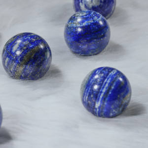 Pedras brutas curativas, globos de lápis-lazúli, bolas de cristal, artesanato em cristal citrino natural, quartzo, atacado - Product Image 3