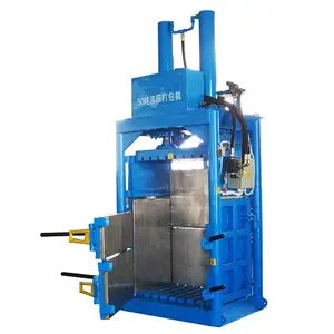 Large Industrial Plastic Scrap Press Machine Plastic Bag Cardboard Baler