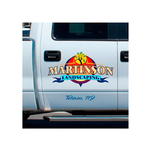 Waterproof Custom Advertising Printed Removeable Car Die Cut Vinyl Decals Full Color Vinyl Door Window Decal Stickers for Car
