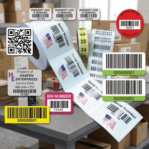 Etiqueta Adhesiva de Código de Barras de Alta Definición, Permanente, Impermeable, Personalizada, Entrega Rápida, Etiquetas de Embalaje con Adhesivo Fuerte - Product Image 3