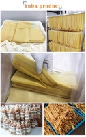 Haute efficacité Fuzhu faisant la feuille de caillé de peau de tofu de soja de machine avec des machines de traitement de produit de haricot de peau d'huile