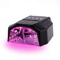 Ventes chaudes Prix de gros 98W Lampe UV LED professionnelle rechargeable portable pour le séchage des ongles Flash Cure pour l'art des ongles