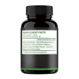 Halal Schnellwirkende Kräuter-Schlankheitstabletten L-Carnitin 60 Tabletten - Nur für Erwachsene Leicht zu Schlucken Fettverbrennungs-Pillen zur Gewichtsreduktion - Product Image 5