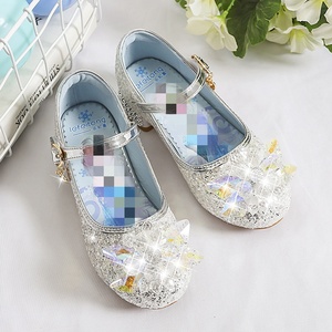Chaussures de danse pour enfants, mode printemps-automne, chaussures en cristal pour filles, chaussures à semelle souple, chaussures simples - Product Image 4