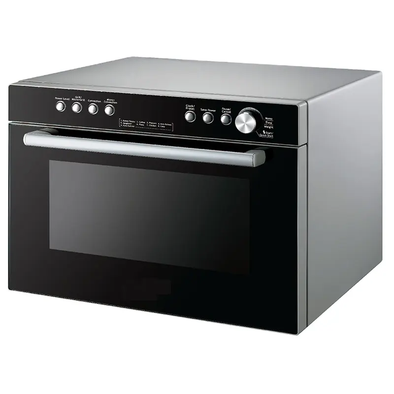 Forno de microondas de aço inoxidável, forno de microondas com convection