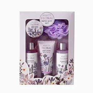 Lavender Bath Spa Gift Kit Bath And Body Care Set