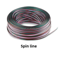Kabel Listrik 2/3/4/5/6 Pin 18/20/22AWG Konektor JST SM untuk Lampu Strip LED