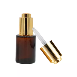 Cuentagotas de aceite de lujo suave giratorio cuentagotas de pipeta de plástico blanco para botella cuentagotas - Product Image 2