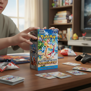 Dragonite Paradise Version Coréenne Booster Box Cartes à Collectionner Pokémon Écarlate et Violet Sv7a TCG Portable en Papier pour Présentation - Product Image 3