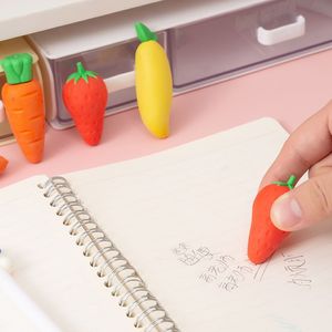Gommes géantes créatives en forme de fruits, design de dessin animé en plastique, pour les élèves de maternelle et d'école primaire - Product Image 2