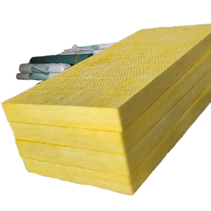 Panneau mural et de <span class=keywords><strong>plafond</strong></span> en laine de verre acoustique ignifuge, isolation économique en laine de verre pour l'installation de systèmes CVC - Product Image 3
