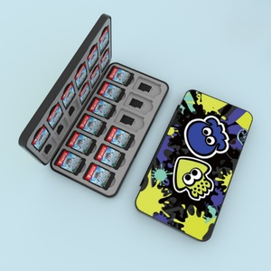 สำหรับกระเป๋าเก็บเกมที่ใช้งานร่วมกันได้ 24 ช่อง วัสดุ ABS+ซิลิโคน หลายสี ป้องกันการกระแทก ขนาด 19x9x1.8 ซม. - Product Image 4