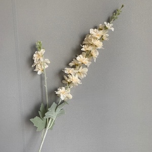 Artificial Decorative White Delphinium <b>Silk</b> <b>Flower</b> Artificial Delphinium <b>Silk</b> <b>Flower</b> for Wedding Floral Decorations - Product Image 6