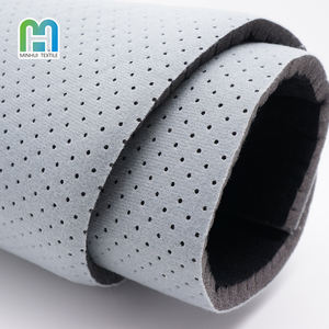 9mm Perforierter Autositz-Stoff Samt-Schaumstoff Elastischer Klettverschluss-Stoff Weicher Samt-Bezug für Halskrause zur Nervenkompressionsentlastung - Product Image 1