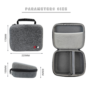 Sacos De Couro Convenientes Do Caso Médico Do Organizador De EVA Impermeável Portátil para Oxímetros De Pulso Monitor De Pressão Arterial Espuma Personalizada" - Product Image 6