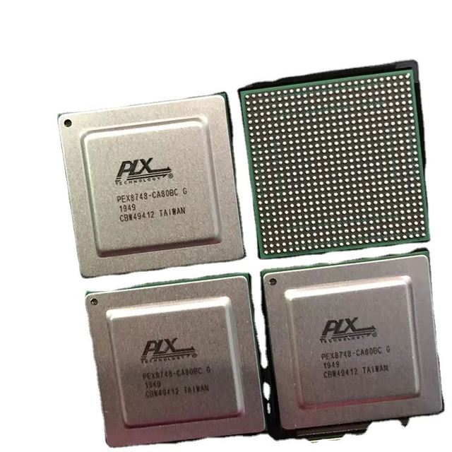 New Original PEX8748-CA80BC G PEX8748 Interface GEN 3 PCIe Switch 48 Lane 12Port BGA676 Chip