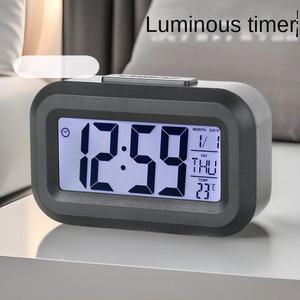 Jam <span class=keywords><strong>Alarm</strong></span> Multifungsi untuk Pelajar, Jam Elektronik Pintar untuk Meja Belajar, <span class=keywords><strong>Alarm</strong></span> Asrama - Product Image 1
