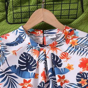 Produsen Pakaian Anak Perempuan 8 - 12 Tahun, Blus dan Celana Musim Panas Semi, Pakaian Remaja Perempuan, Set Pakaian Remaja Perempuan, Motif Bunga - Product Image 3