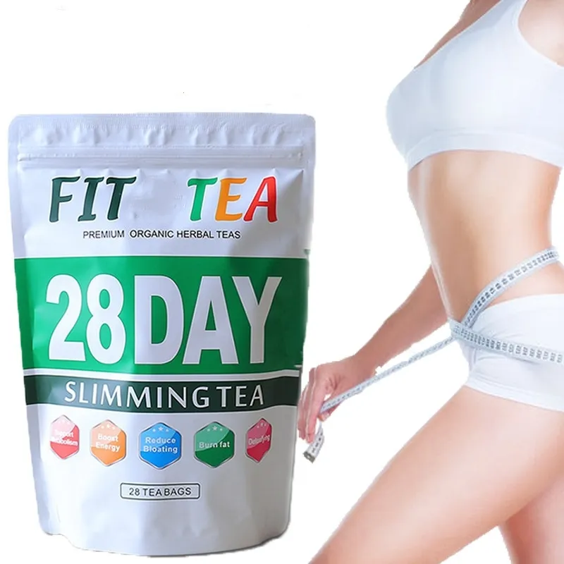 Fit Tea 28 días Té adelgazante Té chino de hierbas naturales para perder peso