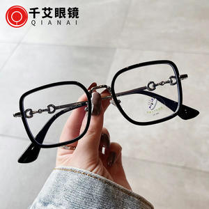 Lunettes de vue carrées de marque D, verres PC anti-lumière bleue, unisexe, taille moyenne S5 21050, origine Taizhou - Product Image 3