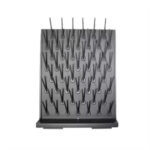 Support de séchage de laboratoire en PP à 12 trous avec plateau de drainage pour usage en laboratoire - Product Image 2