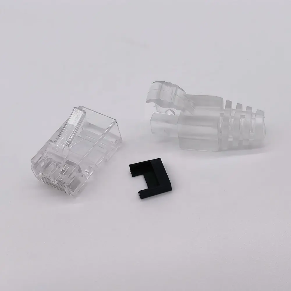 Rj45 8P8C मॉड्यूलर प्लग Cat8 Cat7 Cat6 Cat5e प्लग कनेक्टर