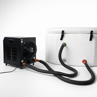 Refroidisseur d'eau 1HP personnalisé avec logo, refroidisseur de bain de glace étanche avec contrôle Wi-Fi pour la récupération sportive et l'usage domestique