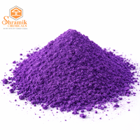 Violet acide 49 CI 42640 (CAS 1694-09-3) Shramik Chemicals Colorant acide violet en poudre Formule moléculaire C23H18N2Na2O9S2 pour textiles