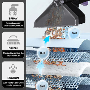 OEM Portable Electric Carpet Cleaner 450W 1-2L Water Tank Stain Removal For Carpets Sofa Cleaning - Product Image 4