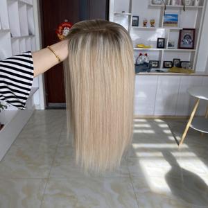 สินค้าใหม่ปี 2026 รุ่น HT-014 # ท็อปเปอร์ผมแท้ 100% รุ่น SBT18/60 ผมรัสเซียเวอร์จิ้นเรมี่ แบบคลิปติด ปมเล็ก ฐานไหม - Product Image 3