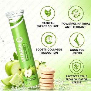 Tabletas Efervescentes de Vitamina C con Zinc, Multivitamínico, Suplemento para el Cuidado de la Salud, Venta Global - Product Image 3