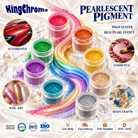 Pigment nacré,  résistance thermique jusqu’à 220 °C, pour le moulage par injection de jouets destinés aux usines de plasturgie.
