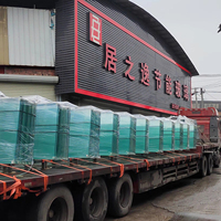 Fenêtre en verre trempé de sécurité clair de haute qualité pour enceinte de douche panneaux de garde-corps de pont mur rideau de salle de bain extérieure
