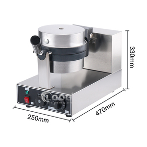 Máquina Profesional Eléctrica para Krapfen con Forma de OVNI, Calentador de Helados, Máquina para Hamburguesas de Helado, Prensa Giratoria para Panini de Gelato para Uso Comercial - Product Image 2