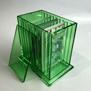 Hot Selling Sturdy Custom Clear 10 Compartments Acrylic <b>Stand</b> Graded Card Slab Holder for Trading Card <b>Display</b> - Product Image 1