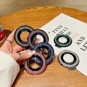 แท่นยึดโทรศัพท์มือถือแบบสามมิติเคลือบกลิตเตอร์บางเฉียบ ใช้สำหรับติดกาวด้านหลังแบบพับได้สำหรับป้ายที่ขาดหายไปหรือแตกหัก - Product Image 2