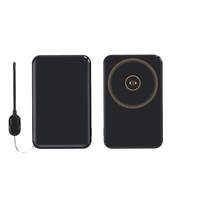 Batterie externe magnétique sans fil personnalisée de 10 000 mAh avec chargeur de montre connectée, pack de batterie portable à charge rapide PD pour téléphone portable