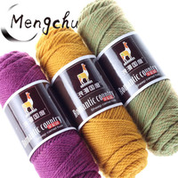 Meilleures Ventes Fil à Crocheter Fantaisie Super Doux 100% Laine pour Tapis Tufté