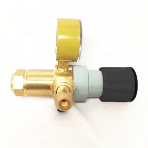 질소 헬륨 아르곤 공기 두 배 단계 가스통 봄 조정가능한 금관 악기 보닛 가스 2 단계 압력 규칙